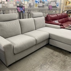愛品館 江戸川店】ニトリ ファブリックカウチソファ ID：156-018833-007
