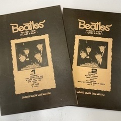 J0033【中古】ビートルズ完全コピー集 VOL.①② シンコー...