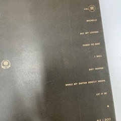 J0033【中古】ビートルズ完全コピー集 VOL.①② シンコーミュージックの画像
