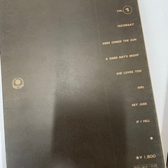 J0033【中古】ビートルズ完全コピー集 VOL.①② シンコーミュージックの画像