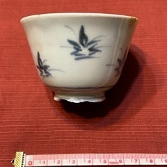 決定しました　骨董品屋で購入　お猪口