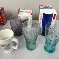 😸【珍品】【大量！】コカ・コーラ「Coca cola」 グラス・コップ・マグカップ 合計35点纏めての画像