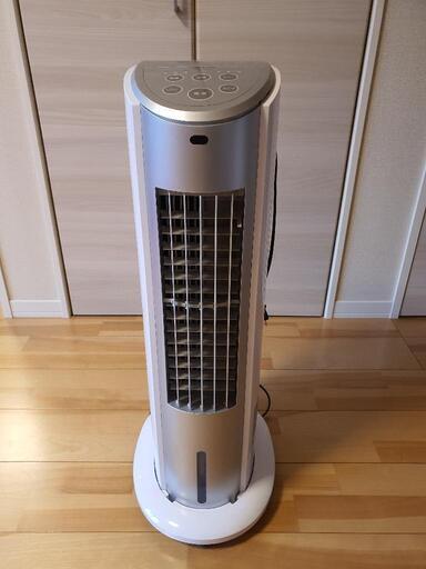 YAMAZEN キャスター付き タワー型 水 扇風機