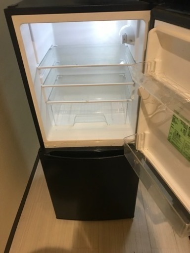 冷蔵庫　アイリス　2020 黒　ブラック　2ドア　refrigerator