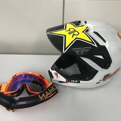 😸【良品】KTMモトクロスヘルメットオフロードヘルメットの画像