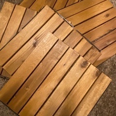 IKEA ウッドデッキパネル 6枚セット 新品未使用