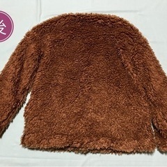 AZUL アズール　ジャケット　サイズS　ブラウン　茶　ボア　レディースの画像