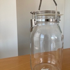 星硝 セラーメイト 取手付密封ビン 2L [保存容器 取手付き]