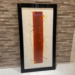 サム　フランシス　額装ポスター