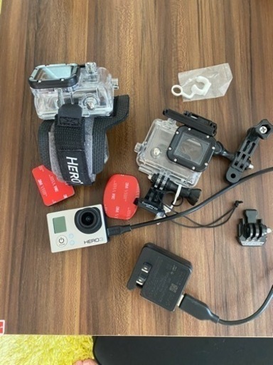 受け渡し予定あり　go pro HERO3  防水マウント付き