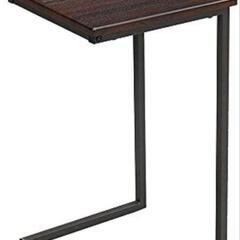 サイドテーブル ブラウン 幅30×奥行30×高さ52cmの画像