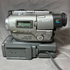 ソニー SONY Hi8ビデオカメラ CCD-TR2 　再生OKの画像