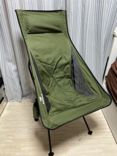 ヘリノックス式　折りたたみコンパクトチェア　ハイバック　キャンプ