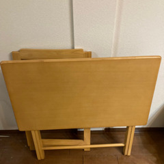 【もらってください】状態良★勉強机、ダイニングテーブル、折り畳み机の画像