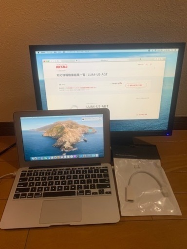 MacBook Air モニター付