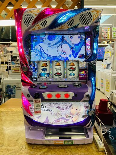 Re:ゼロから始める異世界生活 エミリアパネル パチスロ実機