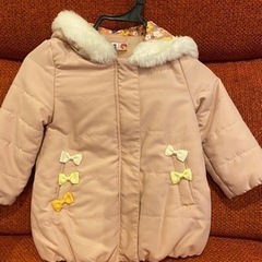 子供服　90  冬コート　アウター（お話し中）