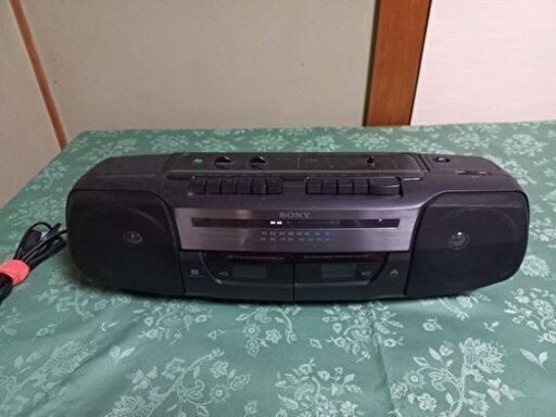 【お取引中】ダブルラジカセ