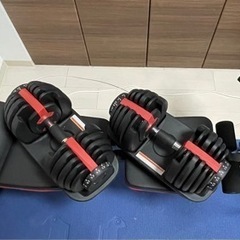 可変式ダンベル2個&トレーニングベンチ(ダンベル、ベンチ別々購入可能)