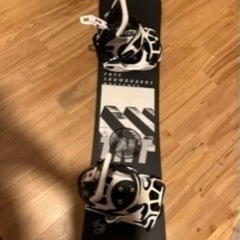 値下げ　19-20年モデル　FNTC スノーボード　147㎝　FLOW ビンディングセット