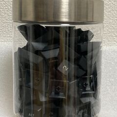 Cherry MX互換キーキャップセット 一式  黒（手渡し希望）の画像