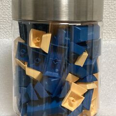 Cherry MX互換キーキャップセット 一式  黄/紺（手渡し希望）の画像