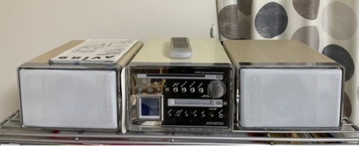 美品KENWOOD  CD MDコンポラジオok