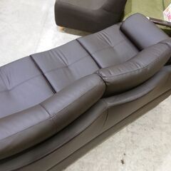 ニトリ｜Nシールド｜合皮｜ハイバック｜3人掛ソファ
