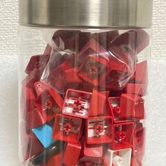 Cherry MX互換キーキャップセット 一式  Tai-Hao Red DS（手渡し希望）の画像