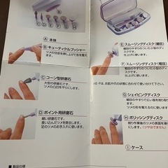 ネイルケアセット　ホームケア　7点セットの画像