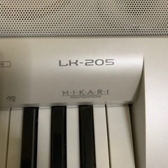 【取引中】CASIO LK-205 電子ピアノの画像