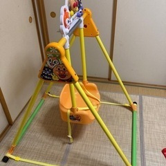 アンパンマンブランコ&鉄棒とジャングルジムのセットの画像