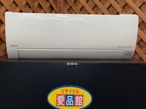 【愛品館江戸川店】日立2.2kw冷暖房ルームエアコン（2019年製）お問合せID：144-004382-007