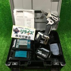 マキタ TD161DRGXW 充電式 インパクト ドライバー 14.4V 白 ホワイト【市川行徳店】【店頭取引限定】【中古】管理番号：ITRLW0N1D0BK