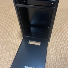 未使用　メールボックス ポスト 郵便受け 壁掛け ダイヤル式 黒の画像
