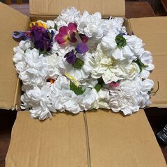 【中古】お花のヘッドパーツ・造花ヘッド・装飾花・お飾りや舞台装飾...