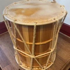 担ぎ桶太鼓　塩谷太鼓製の画像