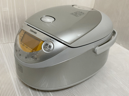 美品・7875】TOSHIBA/東芝 IH炊飯器 RC-6XG 炊飯容量:0.5～3.5合炊きを直接引き取りに来て頂ける方に、1,000円でお譲りいたします。