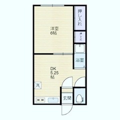 📣函館昭和賃貸物件情報📣　ブロンクスアパートメント 1DK（26.4ｍ²）／　石油ストーブ付き　 − 北海道