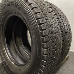 DUNLOP WINTER MAXX LT03M 205/75R16 113/111L LT 16インチ ライトトラック用 スタッドレス 2本 21年製 バリ溝 エルフ等　(TE836) クレジットカード QRコード決済可能