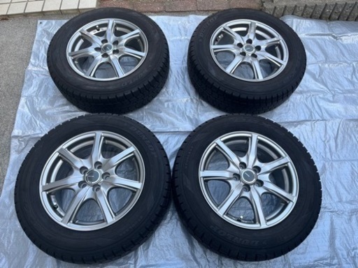 【値下げ】プリウス　スタッドレスタイヤ Millousアルミホイール