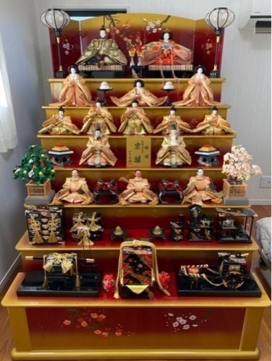 雛人形　七段飾り　京雛