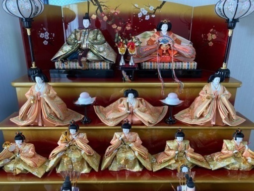 雛人形　七段飾り　京雛