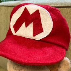 手作りマリオ帽子 50センチ