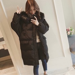 中綿ジャケット レディース Timsa 中綿コート レディース ロングジャケット 秋冬 フード 森ガール 可愛い アウター 厚手 韓国風 コート アウター 暖かい 防風 アウトドア 大きいサイズ カジュアル シンプル ロング丈 暖かい 保温 着痩せの画像