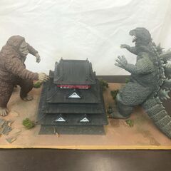 激レア商品！！　イノウエアーツ　キングコングVSゴジラ　熱海城の...