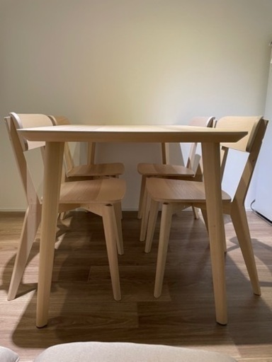 IKEA イケア　LISABO リーサボー　ダイニングセット