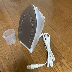 受付終了ーナフコ　スチームアイロン　3-5回ほど使用の画像