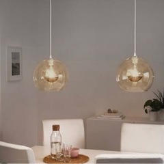 新品入荷 2個セット】IKEA ペンダントランプシェード JAKOBSBYN シーリングライト・天井照明