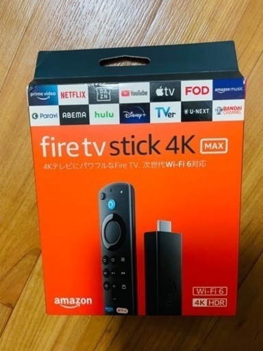 【fire stick】4K Max Alexa対応(第3世代)